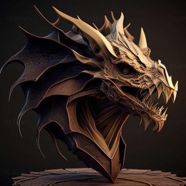 3D model Dracopelta (STL)